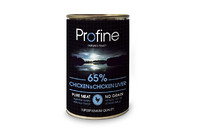 Profine Chicken & Chicken liver - консервы для собак (курица/печень) 400г