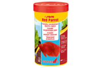 Sera ред пэррот (sera Red Parrot)Корм для быстрого формирования интенсивной контрастной окраски рыб, 80г