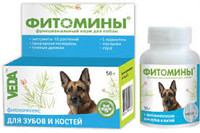 Фитомины - Для зубов и костей для собак 50г