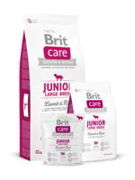 Сухий корм для собак Brit Care Junior Large Breed Lamb & Rice 