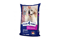 КЛУБ 4 ЛАПЫ PREMIUM для взрослых собак крупных  пород 14 кг