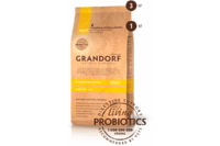 Grandorf  4 Meat & Brown Rice (Adult Mini 1-10 kg) 4 ВИДА МЯСА С БУРЫМ РИСОМ ДЛЯ МИНИ ПОРОД (СУХОЙ НИЗКОЗЕРНОВОЙ КОРМ КЛАССА ХОЛИСТИК С ЖИВЫМИ ПРОБИОТИКАМИ) 3кг