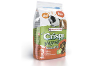 Versele-Laga Crispy Muesli Guinea Pigs ВЕРСЕЛЕ-ЛАГА КРИСПИ МЮСЛИ МОРСКАЯ СВИНКА зерновая смесь корм для морских свинок, с витамином C , 0.4 кг.