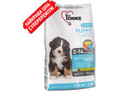 1st Choice Medium&Large Puppy Chicken ФЕСТ ЧОЙС ЩЕНОК СРЕДНИЙ КРУПНЫЙ КУРИЦА сухой супер премиум корм для щенков средних и крупных пород , 15 кг.