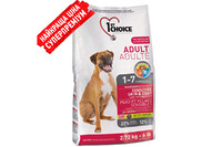 1st Choice Sensitive Skin&Coat Adult Lumb&Fish ФЕСТ ЧОЙС ВЗРОСЛЫЙ С ЯГНЕНКОМ И ОКЕАНИЧЕСКОЙ РЫБОЙ сухой супер премиум корм для взрослых собак , 15 кг.