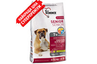 1st Choice (Фест Чойс) с ягненком и океанической рыбой сухой супер премиум корм для пожилых собак , 12 кг.