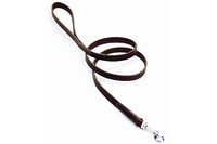 Coastal Circle-T кожаный поводок для собак, 2,5смХ1,8м , коричневый.