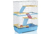 Imac РЭТ 80 DOUBLE (RAT 80 DOUBLE) клетка для крыс, пластик , 80х48,5х110 см., голубой.