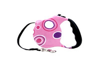 Fashion Walker рулетка-поводок для собак, розовая, 3 м.