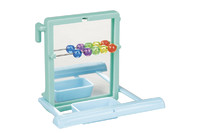 Karlie-Flamingo (КАРЛИ-ФЛАМИНГО) MIRROR PERCH игрушка для попугаев, зеркало с жердочкой, пластик , 10х7х9 см.