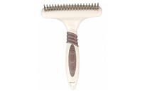 Karlie-Flamingo Groo"ME Rake 20 Teeth КАРЛИ-ФЛАМИНГО расческа однорядные грабли для длинношерстных собак, 20 зубцов