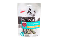 Nutri-Vet Flossing Chews 3in1 НУТРИ-ВЕТ ФЛОСС ЛАКОМСТВО 3в1 жевательное лакомство с зубной нитью для собак средних и крупных пород, 3 шт, 96 г.