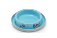 Moderna Trendy Dinner Cat Friends Forever МОДЕРНА миска для кошек, защита от муравьев, пластик, ярко-голубой, дизайн Друзья Навеки, 210мл, d15см