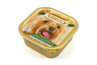 MISTER STUZZY Dog Chicken Rabbit (Pollo e Coniglio) МИСТЕР ШТУЗИ КУРИЦА КРОЛИК корм для собак, паштет, 300г.