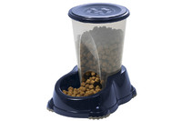 Moderna МОДЕРНА СМАРТ автоматическая кормушка для собак и кошек, 23х15х21 см, 1,5 л , кобальт синий.