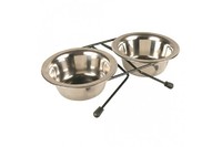 Подставка с мисками TRIXIE ,  2 x 0.2 l/? 10 см