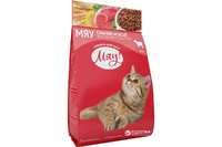 Сухой корм мяу! Вкусное мяско, 11 кг.