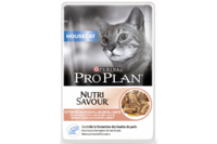 PRO PLAN  NUTRISAVOUR  Housecat для кошек, живущих дома, с лососем в соусе 0,085 кг