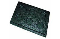 Поддон Природа под аквариум 40х25 прямой