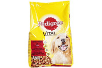 Pedigree Сухой корм для собак средних пород  с говядиной и птицей - 8,4 кг