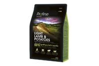 Profine (Профайн) Light Lamb & Potatoes - сухой корм для взрослых собак с лишним весом с ягненком и картофелем 3кг