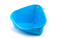 Moderna ПЕТС КОРНЕР туалет угловой для грызунов, большой, 49Х34,6Х026 см , бирюза.