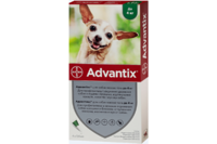 Bayer (Байер) Адвантикс - для собак до 4кг (упаковка 4 пипетки, цена за 1 шт).
