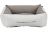 TRIXIE лежак Pet's Home 60х50см, белый / серо-коричневый