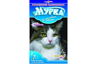 Гигиенический наполнитель "МУРКА", комкующийся средний (1,5-2,5 мм), 5кг